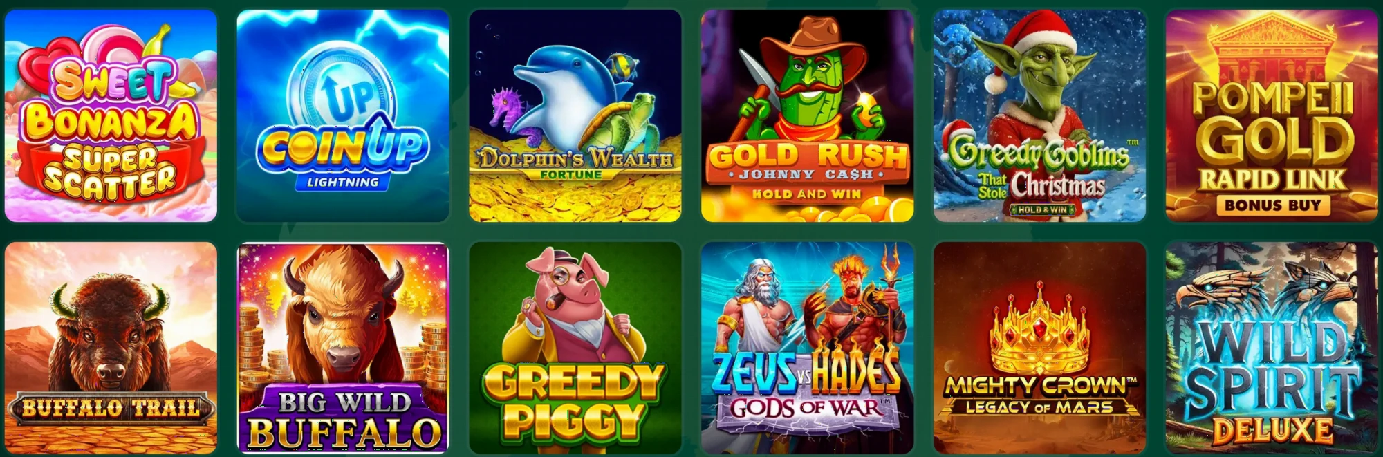 Popular pokies at Richard Casino